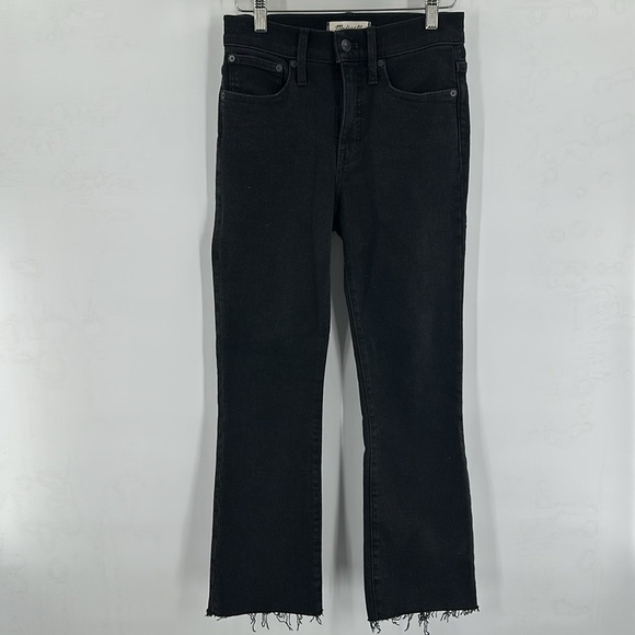 Madewell Cali Demi-Boot Jeans in Edmunds Wash: Raw-Hem Edition 25 - Picture 4 of 9